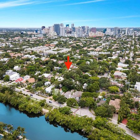 Charming 2 Bedroom Apartment In Victoria Park Fort Lauderdale Bagian luar foto