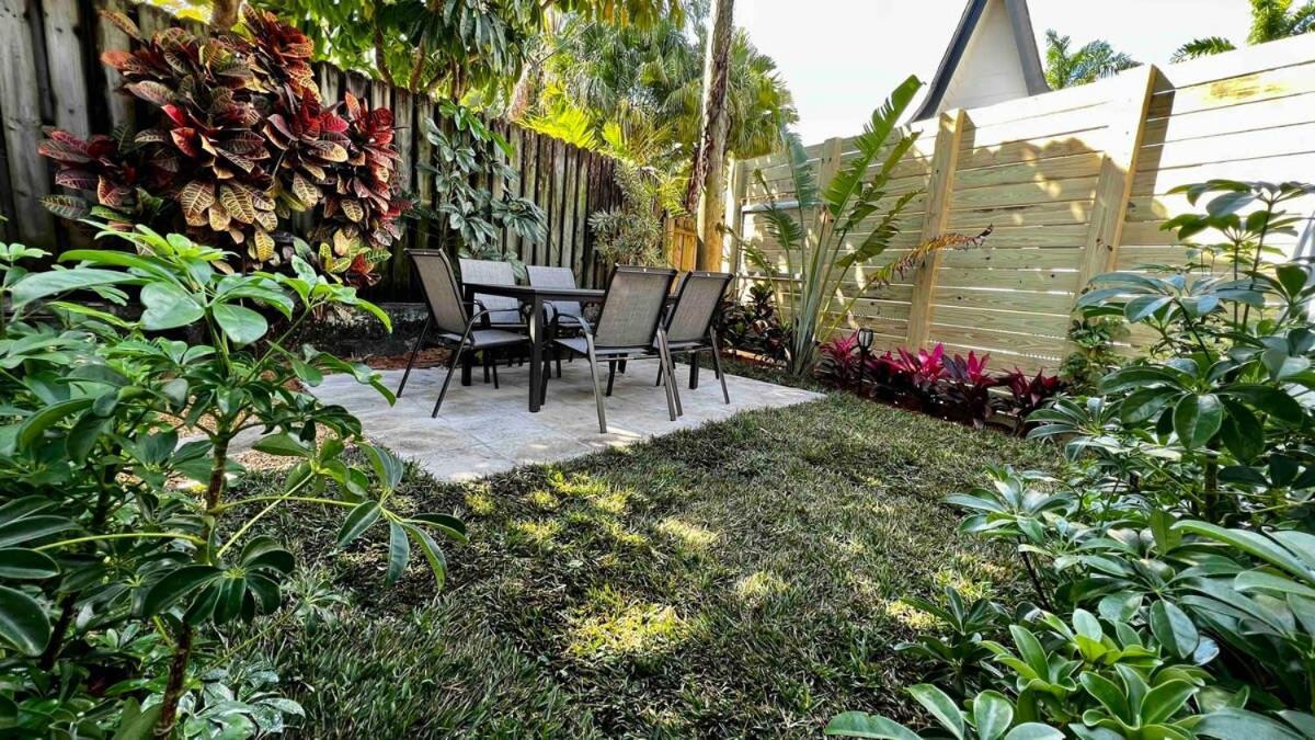 Charming 2 Bedroom Apartment In Victoria Park Fort Lauderdale Bagian luar foto