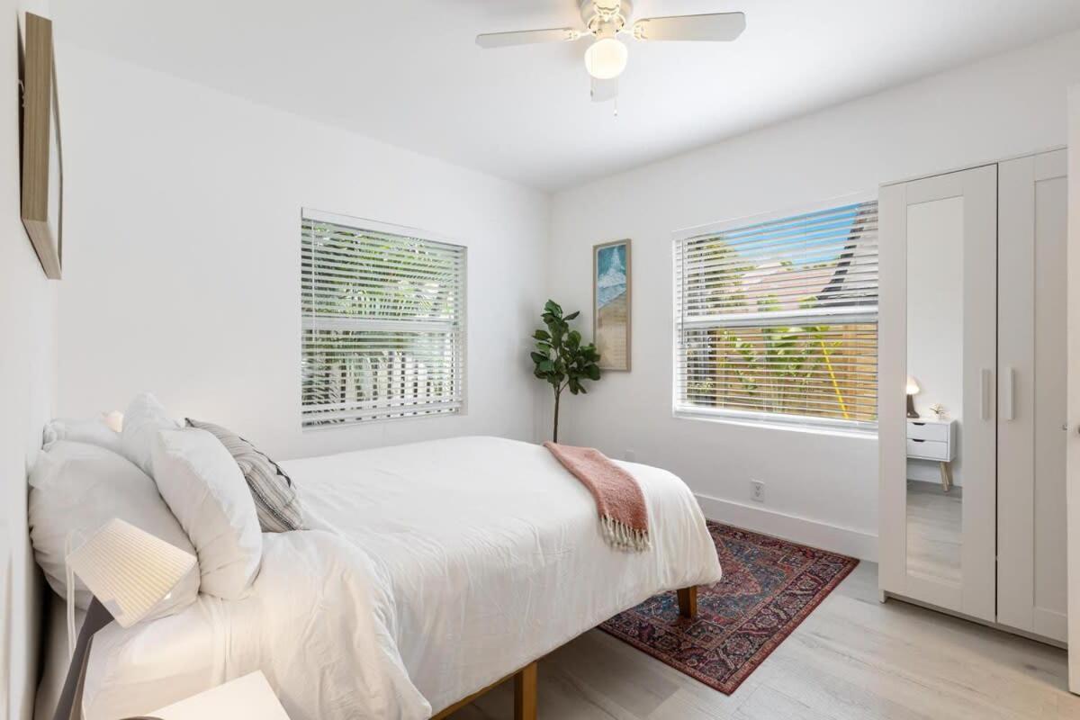 Charming 2 Bedroom Apartment In Victoria Park Fort Lauderdale Bagian luar foto